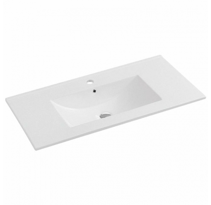 Тумба с раковиной Vincea Mia 100 светлое дерево - 2