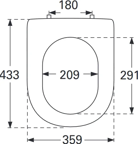 Крышка-сиденье Villeroy & Boch Subway 2.0 (9M68 S101) 9M68S101 - 6