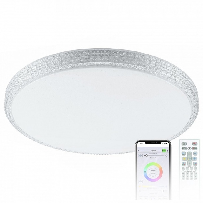 Потолочный светодиодный светильник Citilux Альпина Смарт CL718A100G - 0