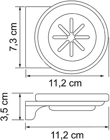 Мыльница Wasserkraft Kammel K-8329white - 3