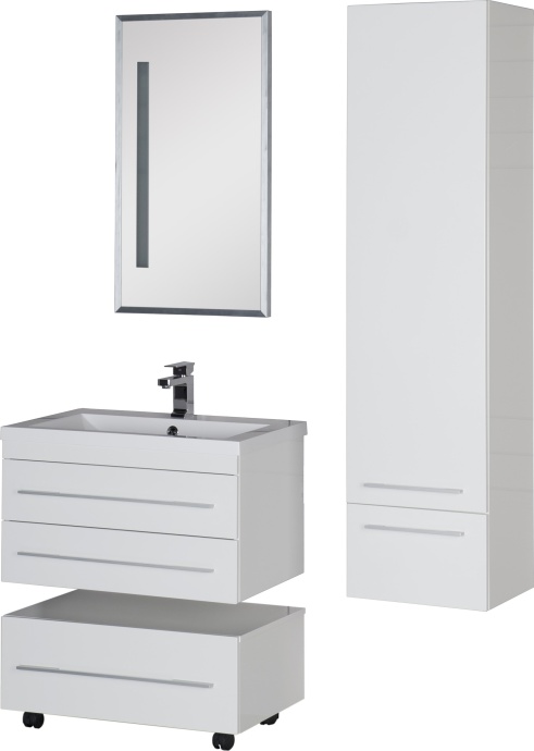 Тумба с раковиной Aquanet Нота 75 белая 171487 - 32