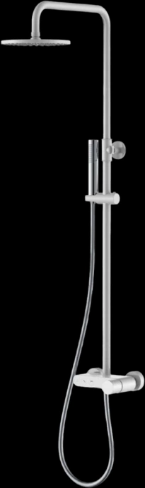 Душевая стойка Boheme Stick хром - белый 128-WCR - 0