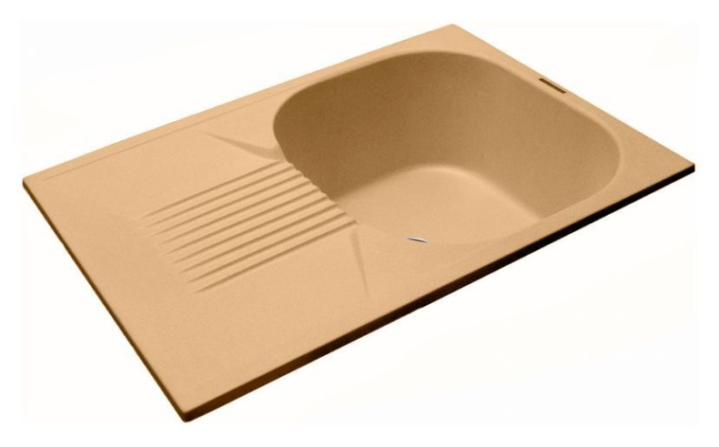 Мойка кухонная Lava L2 бежевая L2.SAH - 1