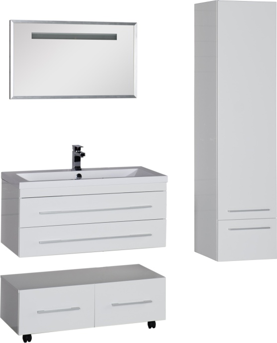 Мебель для ванной Aquanet Нота 90 белая 171492 - 28