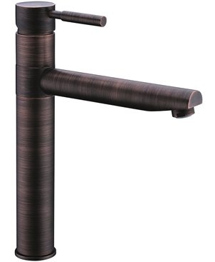 Смеситель Wasserkraft A8147 для кухонной мойки, темная бронза - 0