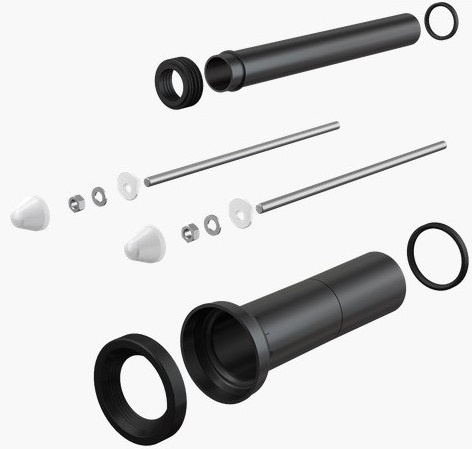 M9000 Kомплект принадлежностей к унитазу с удлиненными деталями для людей с ограниченными физ. возм. - 0