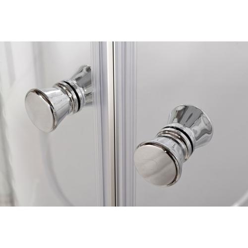 Душевая кабина Deto L 120х80 с подсветкой, хром  L602LNLED - 5