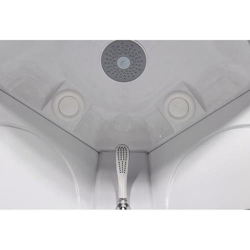 Душевая кабина Deto L 120х80 хром  L620L - 6