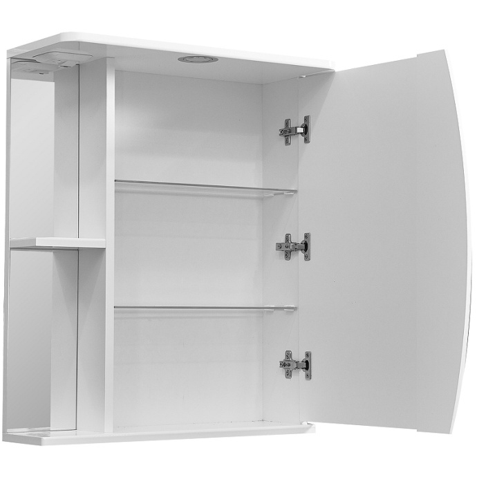 Зеркало-шкаф Stella Polar Волна Лана 60 R с подсветкой белый SP-00000049 - 2