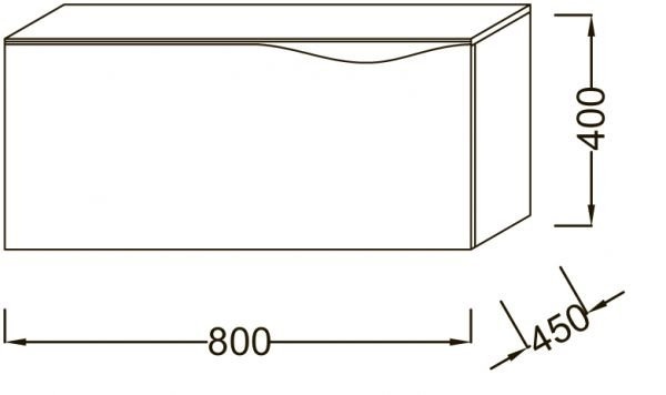 Тумба под раковину Jacob Delafon   EB2004-P6 - 1