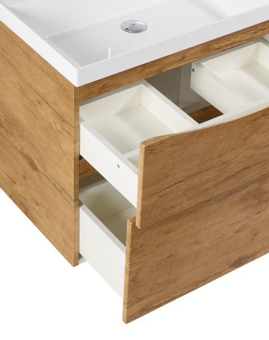 Тумба с раковиной BelBagno Marino 60 светлое дерево - 2