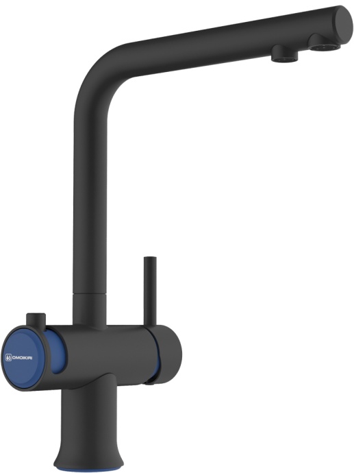 Смеситель для кухни Omoikiri Hotaru GB-IB графит, indigo blue 4994499 - 0
