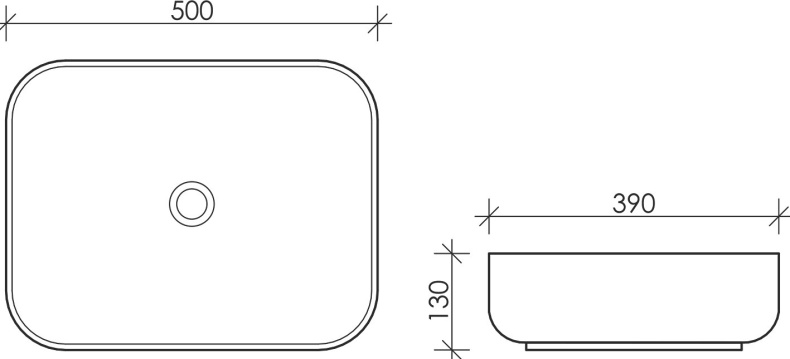 Раковина Ceramica Nova Element CN6011 - 6