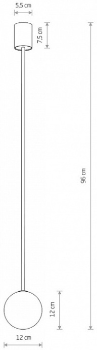 Светильник на штанге Nowodvorski Kier M 10306 - 3