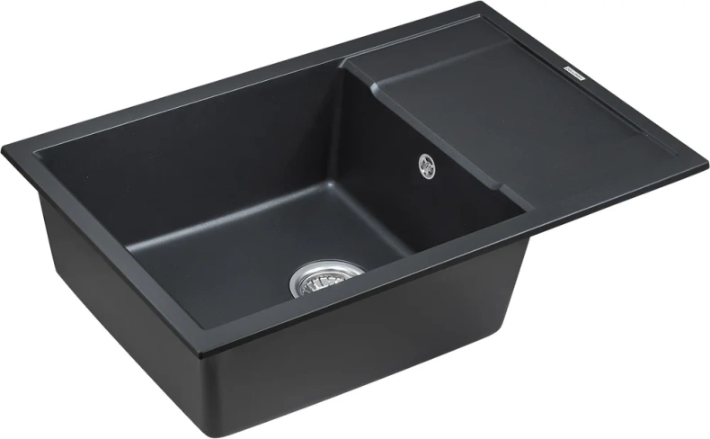 Мойка кухонная Paulmark Verlass 78 черный матовый PM317850-BLM - 1