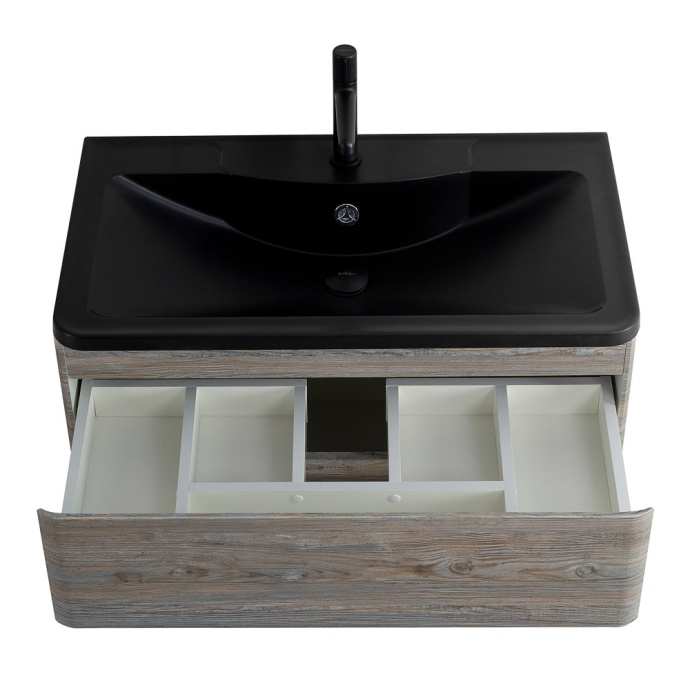 Тумба с раковиной BelBagno Albano 80 светлое дерево - 4