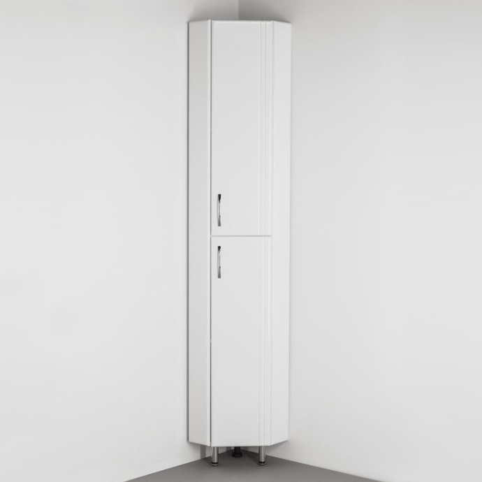 Шкаф-пенал Style Line Эко Стандарт 30 угловой, белый ЛС-00000113 - 1