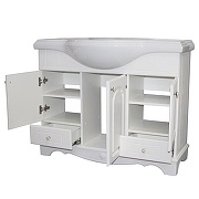 Тумба под раковину Mixline Прованс 80 539599 Белый ясень - 1