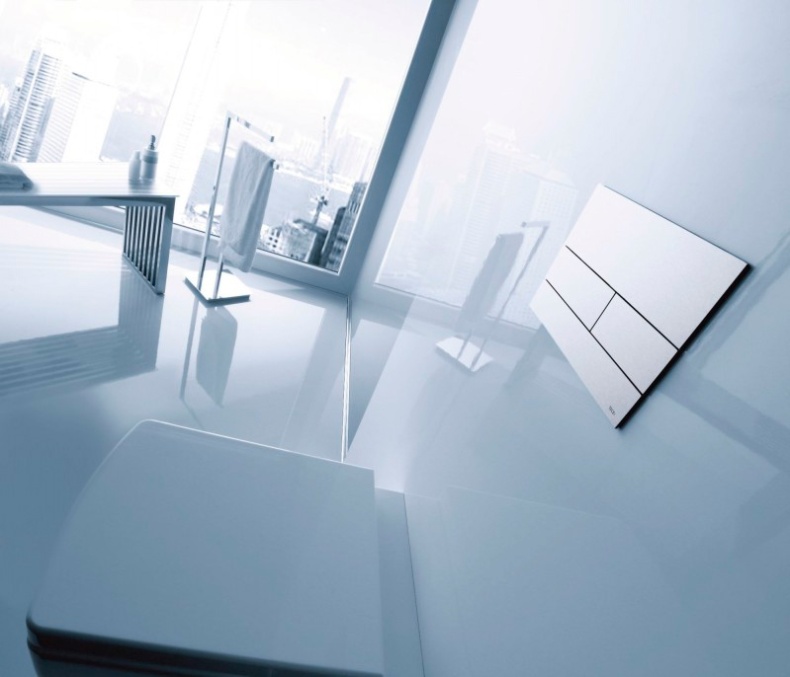 Кнопка смыва TECE Square II 9240834 белая матовая - 1