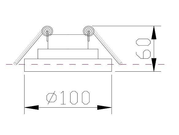Встраиваемый светодиодный светильник Maytoni Joliet DL035-2-L6W - 1