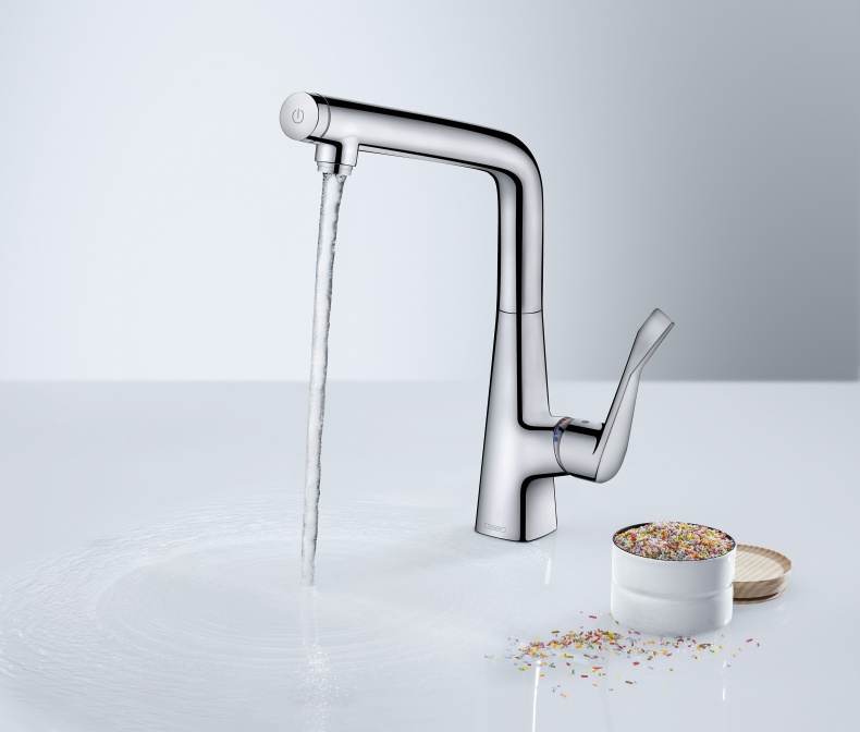 Смеситель Hansgrohe Metris Select 14883000 для кухонной мойки - 5