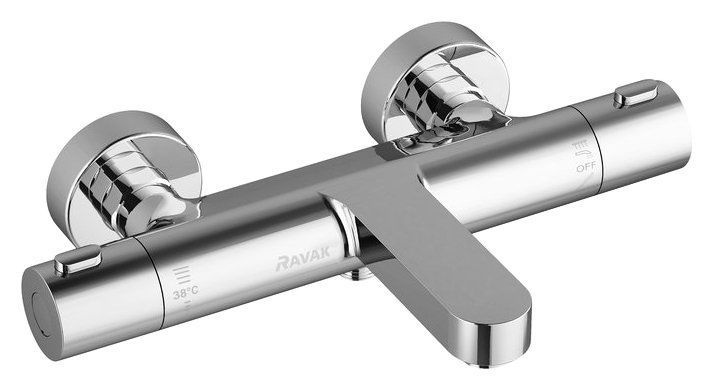 Смеситель для ванны Ravak Termo хром  X070097 - 0