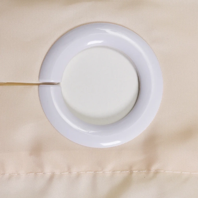 Штора для ванной Wasserkraft Vils 200х200 бежевый SC-10102 - 4