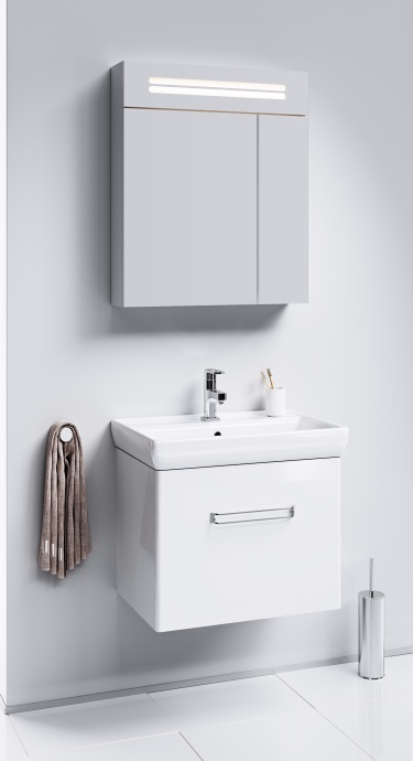 Зеркало-шкаф Aqwella Neo 60 с подсветкой Neo.04.06 - 3