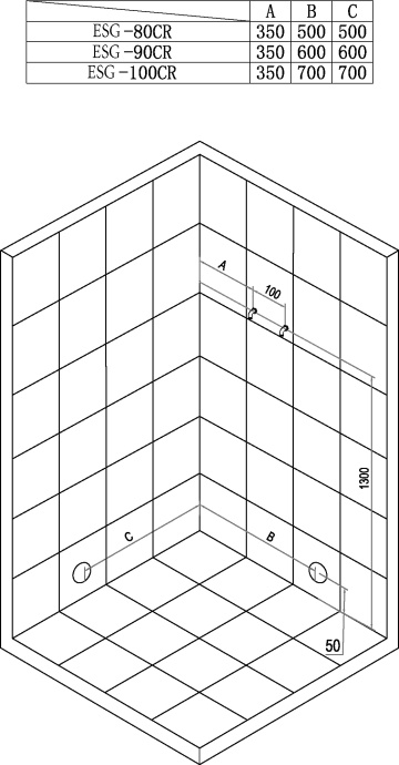 Душевая кабина Esbano Elegancia ESG-80CR ESKG80CR - 15