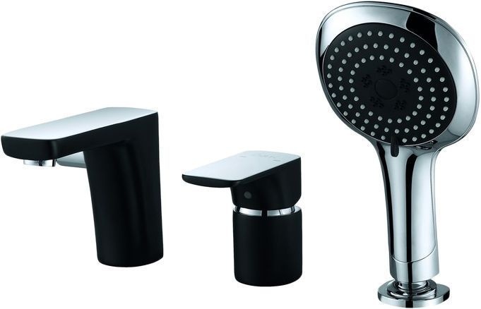 Смеситель D&K Berlin Technishe DA1434915 на борт ванны - 0