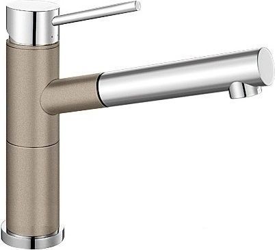 Смеситель для кухонной мойки Blanco Alta бежевый, хром  517634 - 0