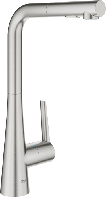Смеситель Grohe Zedra 32553DC2 для кухонной мойки, суперсталь - 0