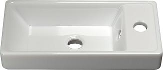 Тумба с раковиной Misty Лира 40 белая глянцевая УТ000014052 - 2