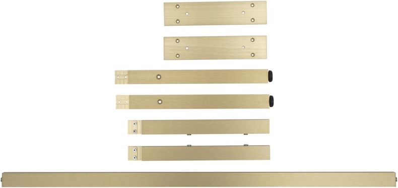 Ножки для мебели Allen Brau Reality 121 латунь матовый 1.320A15.03 - 1