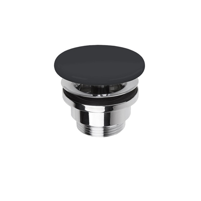 SIMAS Донный клапан, клик-клак, с керамической крышкой, цвет Antracite matt PLCE antracite matt - 0