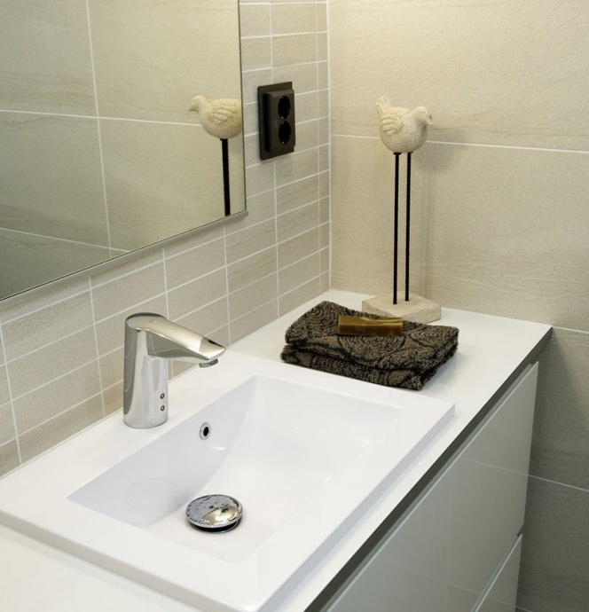 Смеситель для раковины Oras Cubista хром  2814F - 5