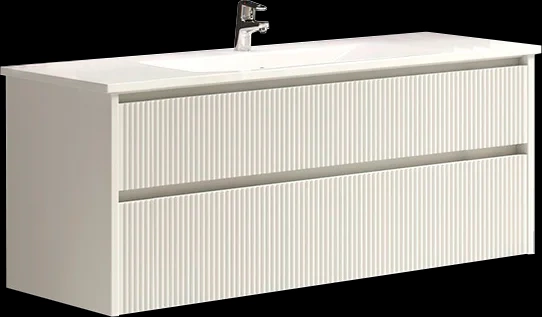 Тумба под раковину Sanvit Рольф-2 120 белый глянец krolf2120 - 0