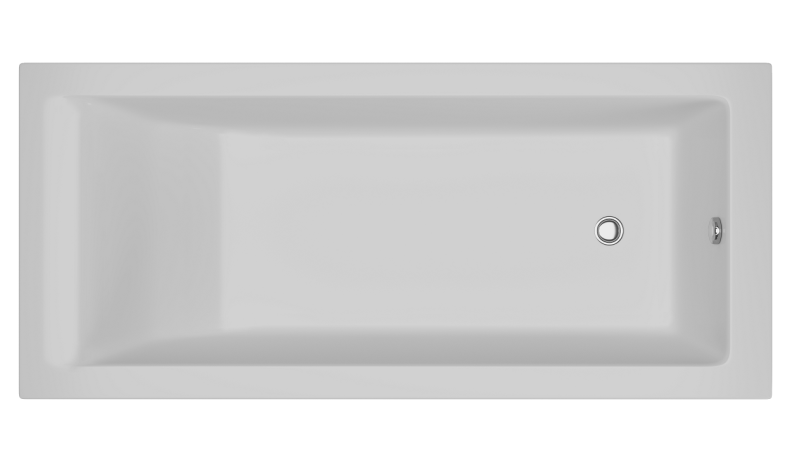 Ванна из литьевого мрамора Delice Diapason 180х80 белый DLR330009 - 0