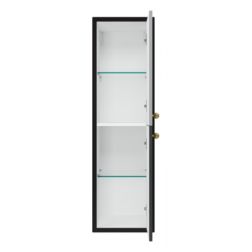 Шкаф-пенал Brevita Кристиан 35 правый серый  Кри-05035-01-01П - 2