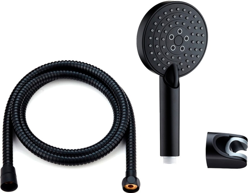 Смеситель Orange Mia для ванны с душем, матовый черный M34-300b - 5