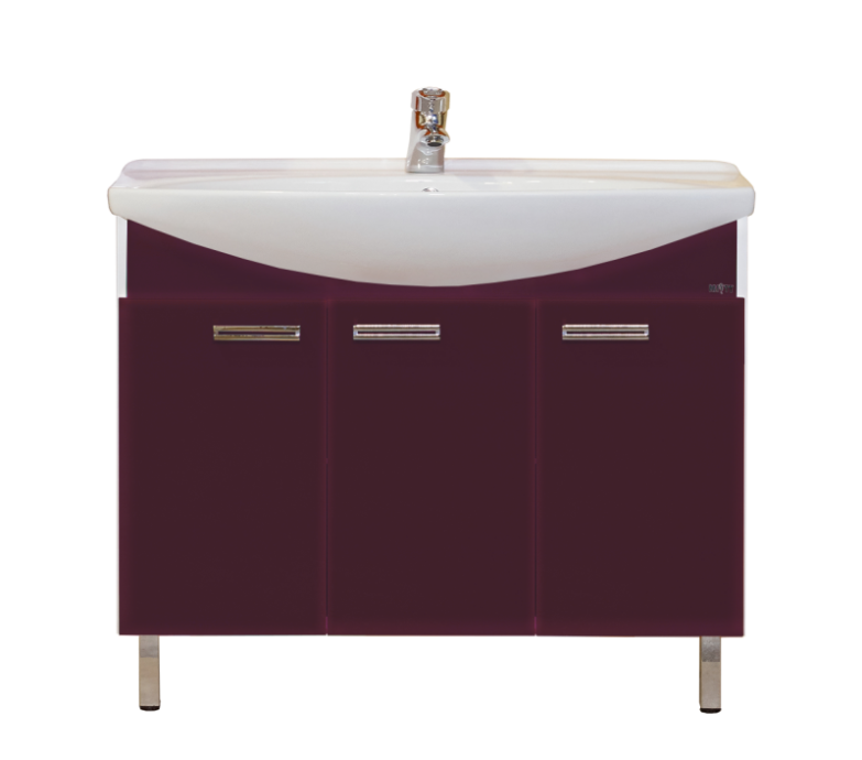 Джулия -105 Тумба прямая бордовая Л-Джу01105-1010Пр - 0