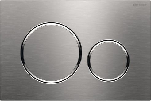 Кнопка смыва Geberit Sigma 20 115.882.SN.1 нержавеющая сталь - 0