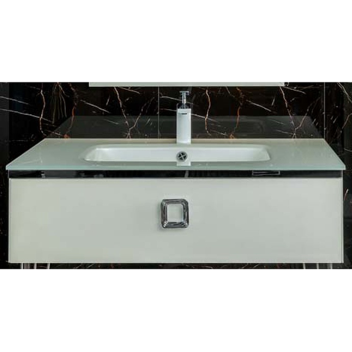 Тумба под раковину Armadi Art Lucido 80 белый  770-080-W - 0