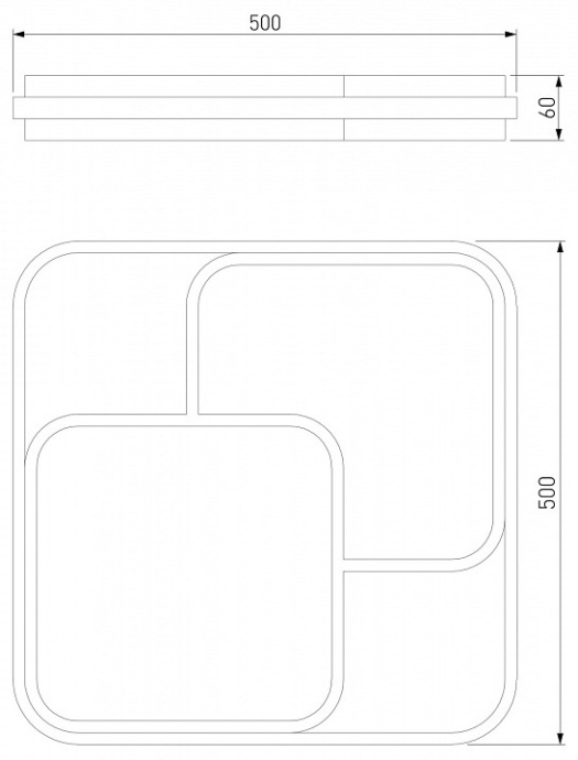 Накладной светильник Eurosvet Jeremy 90253/1 черный - 1