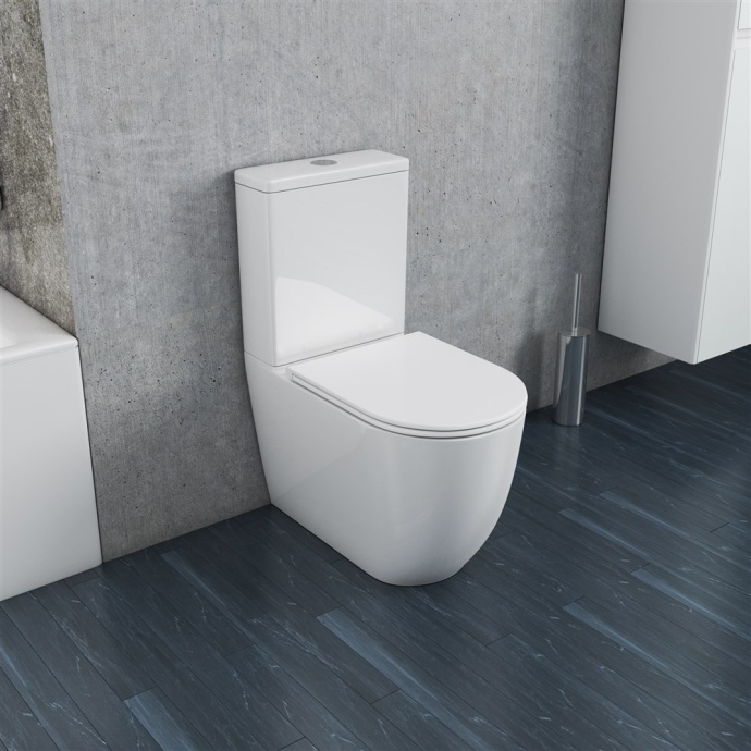 Унитаз-компакт Owl Vind Cirkel-GL TOWLT190301 - 1