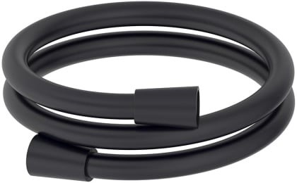 E75206-BL шланг для душа /1,6 м/ (черный матовый) - 0