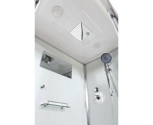 Душевая кабина Deto K 120х90 хром  K402SLED - 4