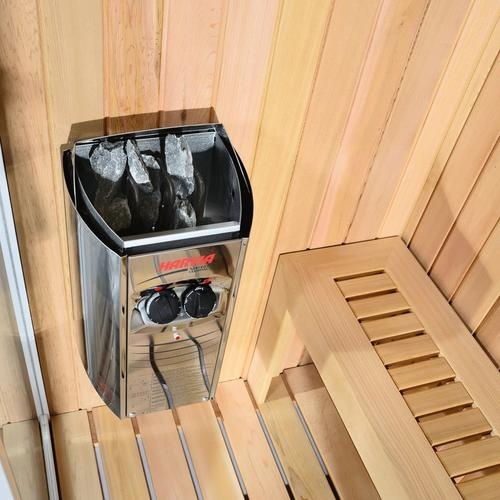 Душевая кабина Orans Diamond 180х130 белая стекло прозрачное с баней 89103RW - 1