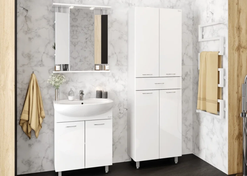 Шкаф-пенал Onika Модерн 60 белый  406002 - 2