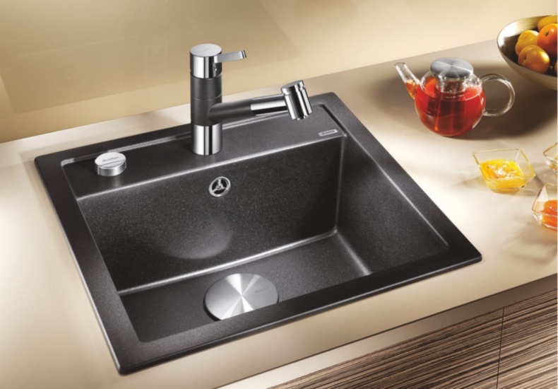Мойка из гранита Blanco Dalago черный  514197 - 4